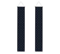 Bannière de porche de remise de diplôme YYHHAOFA joli fond bleu imprimé bannière de porte, pour extérieur et intérieur, cour, fête, 30,5 x 180,3 cm