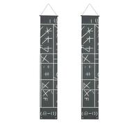 Bannière de porche de remise de diplôme YYHHAOFA Math Geek Calculus imprimé décoration bannière pour extérieur intérieur cour fête 30,5 x 180,3 cm