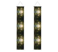 Bannière de porche de remise de diplôme YYHHAOFA serpent imprimée bannière décorative panneau de porte, pour extérieur et intérieur, cour, fête, 30,5 x 180,3 cm