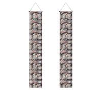 Bannière de porche de remise de diplôme YYHWHJDE Games Dice Set Impression Décor Bannière Panneau de porte, pour extérieur et intérieur, cour, fête, 30,5 x 180,3 cm