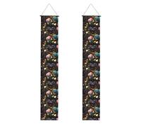 Bannière de porche de remise de diplôme YYHWHJDE Jungle of Love - Bannière décorative pour extérieur et intérieur - 30,5 x 180,3 cm