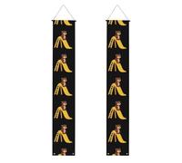 Bannière de porche de remise de diplôme YYHWHJDE Little Bear playing on the slide - Bannière décorative pour extérieur et intérieur - 30,5 x 180,3 cm