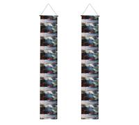 Bannière de porche de remise de diplôme YYHWHJDE Niagara Falls - Bannière décorative pour extérieur et intérieur - 30,5 x 180,3 cm