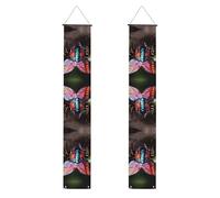 Bannière de porche de remise de diplôme YYHWHJDE Strange Insects Impression Décoration Panneau de porte, pour extérieur et intérieur, cour, fête, 30,5 x 180,3 cm