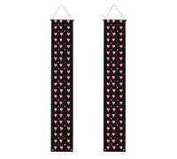 Bannière de porche de remise de diplôme YYHWHJDE Sweet Heart Attack Impression Décoration de porte, pour extérieur et intérieur, cour, fête, 30,5 x 180,3 cm