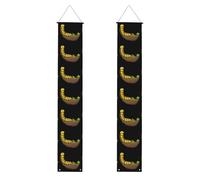 Bannière de porche de remise de diplôme YYHWHJDE The Adventurous Caterpillar Printing Decor Banner Door Sign pour extérieur intérieur cour fête 30,5 x 180,3 cm