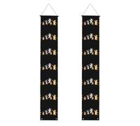 Bannière de porche de remise de diplôme YYHWHJDE The animals are dancing to celebrate - Bannière décorative pour extérieur et intérieur - 30,5 x 180,3 cm