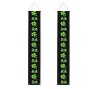 Bannière de porche de remise de diplôme YYHWHJDE The Clover Sways in the Breeze - Bannière décorative pour extérieur et intérieur - 30,5 x 180,3 cm