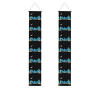 Bannière de porche de remise de diplôme YYHWHJDE The little girl favored by the ocean Printing Decor Banner Door Sign, pour extérieur et intérieur, cour, fête, 30,5 x 180,3 cm