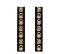 Bannière de porche de remise de diplôme YYHWHJDE The Little Rabbit in the gorgeous Easter Egg Printing Decor Banner Door Sign, pour extérieur et intérieur, cour, fête, 30,5 x 180,3 cm