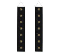 Bannière de porche de remise de diplôme YYHWHJDE The Shiny Sun Impression Panneau de porte, pour extérieur et intérieur, cour, fête, 30,5 x 180,3 cm