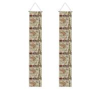 Bannière de porche imprimée carte postale vintage de Paris, décoration de fête, bannière de porche de bienvenue pour remise de diplôme