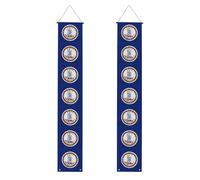 Bannière de porche imprimée drapeau de l'État de Virginie, bannière extérieure, décorations de Thanksgiving, pour toutes les célébrations