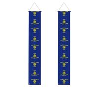 Bannière de porche WZYWHJ avec drapeau de l'Oregon - Décoration murale à suspendre - Pour extérieur et intérieur - 30,5 x 180,3 cm