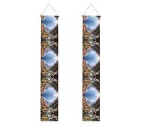 Bannière de porche WZYWHJ Grand Canyon - Décoration murale à suspendre - Pour extérieur et intérieur - 30,5 x 180,3 cm
