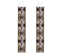 Bannière de porche WZYWHJ Koala Chef cooking delicious food Printing Decor Wall Hanging Banner Door Sign for Outdoor Indoor Yard Party 30,5 x 180,3 cm