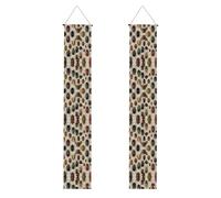 Bannière de porche WZYWHJ Renaissance, motif coccinelle, décoration murale, panneau de porte, pour extérieur et intérieur, cour, fête, 30,5 x 180,3 cm