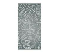 Bannière de porte à questions mathématiques, décoration de porte verticale saisonnière, toile de fond durable pour fête, porche, entrée, jardin, 177,8 x 90,9 cm