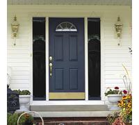 Bannière de porte à suspendre avec chapeau noir et inscription « Happy Birthday » - Bannière de porte d'entrée pour cour intérieure et extérieure