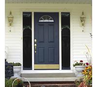Bannière de porte à suspendre avec chapeau noir et inscription « Happy Birthday » - Bannière de porte d'entrée pour cour intérieure et extérieure