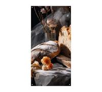 Bannière de porte « Bread in Bakery » - Décoration de fête pour intérieur et extérieur