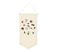 Bannière de présentation de broche | Organisateur de broche décoratif en émail - Transformez votre chambre en une création avec cette bannière pivotante pour appartement, salon, étude, chambre