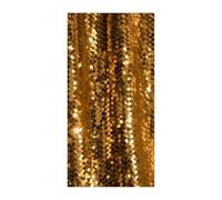 Bannière de protection de porte à paillettes dorées 90 x 180 cm - Bannières de fête saisonnières - Panneau de bienvenue vertical - Décoration de porte à suspendre pour porche, entrée, jardin