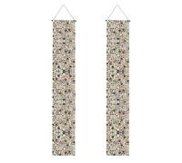 Bannière de remise de diplôme avec empreintes de pattes de chien et os de chien, inscription « Class of 2025 Congrats » - Fournitures de fête à suspendre - Style 1126