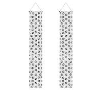 Bannière de remise de diplôme avec motif patte de chien, inscription « Class of 2025 Congrats » - Fournitures de fête à suspendre - Style 1114