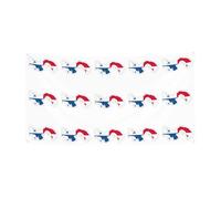 Bannière de vacances de Noël imprimée drapeau du Panama, décoration d'intérieur ou d'extérieur pour fête, porche, bar, toile de fond festive à suspendre