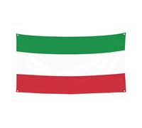 Bannière de vacances de Noël imprimée drapeau italien, décoration d'intérieur ou d'extérieur pour fête, porche, bar, toile de fond festive à suspendre