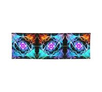 Bannière de vacances en huit dimensions - 61 x 180,3 cm, parfaite pour les fêtes de vacances