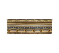 Bannière de vacances pharaonique égyptienne - 61 x 180,3 cm, parfaite pour les fêtes de fin d'année