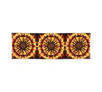 Bannière de vacances « Turning the flame » - 61 x 180,3 cm, parfaite pour les fêtes de fin d'année