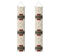 Bannière décorative de porche WZYWHJ rouge cerise - Décorations de fête durables et adaptées pour les fêtes, les célébrations, les remises de diplômes