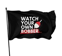 Bannière décorative extérieure 90 x 150 cm (3 x 5 pi) avec slogan « Watch your own floater » (Drapeau) pour ma
