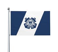 Bannière Décorative Garde Côtière Auxiliaire Des États-Unis Drapeaux Décoratifs D'Extérieur Avec Œillets En Laiton Drapeau De Jardin Couleurs Éclatantes Bannière De Cour Pour Chambre Procession