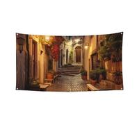 Bannière décorative italienne à suspendre pour anniversaire, anniversaire de mariage, mariage, intérieur ou extérieur