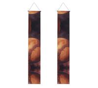 Bannière décorative pour intérieur et extérieur - Motif planète mars