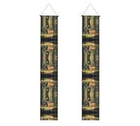 Bannière décorative pour porche WZYWHJ Bambi - Décoration de fête durable et adaptée pour les fêtes, les célébrations, les remises de diplômes