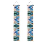 Bannière décorative pour porche WZYWHJ - Imprimé mouette volante - Décorations de fête durables et adaptées pour les fêtes, les célébrations, les remises de diplômes