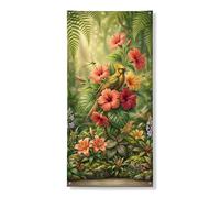 Bannière décorative pour porte d'entrée, intérieur ou extérieur - Décoration de porte d'entrée - Fournitures de festival et de vacances - 91,4 x 183 cm