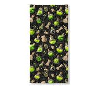 Bannière décorative sur le thème de la potion - Bouteille fantaisie - Décoration de porte d'entrée - Fournitures de fête d'Halloween pour intérieur ou extérieur - 91,4 x 183 cm