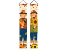 Bannière Décorative Thanksgiving, Bannière 1x180x30cm | Structure en tissu, Décoration extérieure, Accueils saisonniers, Pour rassemblements