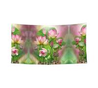 Bannière d'extérieur à suspendre Spirit of the Lotus pour voiture, bateau, fête de jardin, fête de Noël, Halloween