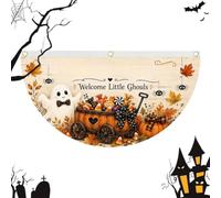 Bannière d'Halloween 35,4 x 45,7 cm motif drapeau de cour