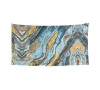 Bannière d'Halloween à suspendre avec texture de pierre, fournitures de fête pour réunions de famille, convient aux bateaux et jardins