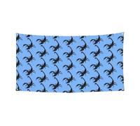 Bannière d'Halloween imprimée scorpion, parfaite pour Halloween, Noël, design simple face, fournitures de décoration de fête