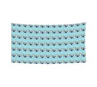 Bannière d'Halloween imprimée tambour jazz parfaite pour Halloween, Noël, design simple face, fournitures de décoration de fête