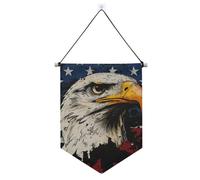 Bannière d'oiseaux de la guerre nationale du Vietnam avec tige télescopique en tissu à suspendre pour porte, mur, fenêtre, jardin, cour